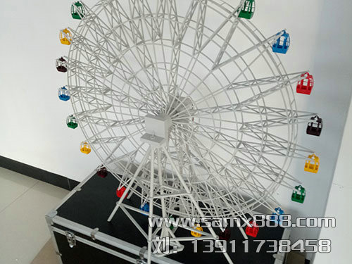 娱乐设施（摩天轮）模型