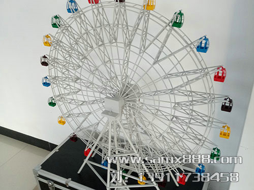 娱乐设施（摩天轮）模型